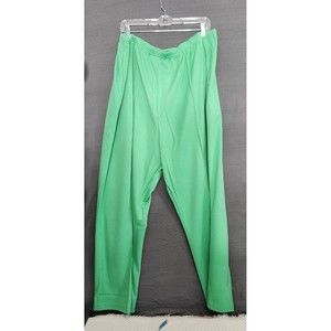 New Womens Plus Size Haband Sara Morgan Pull On No Iron Poplin Stretch Pants 42A